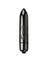 Rocks-off Ro-80mm Midnight Metal Bala Vibradora Compacta Impermeable 5 Cm Plata