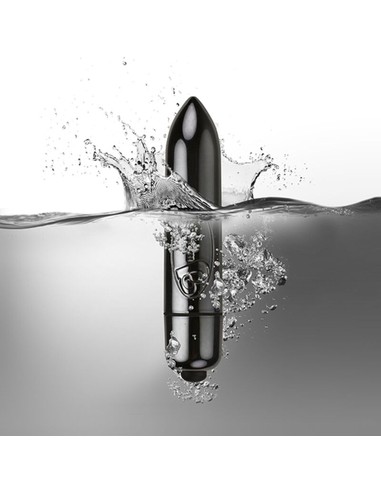 Rocks-Off RO-80mm Midnight Metal Bala Vibradora Impermeable | Kiwiku