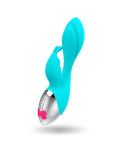 happy_loky_miki_vibrador_rabbit_estimulador_clítoris_y_punto_g_recargable_usb_azul_turquesa_19.5_cm_8425402158036_oferta