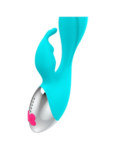 happy_loky_miki_vibrador_rabbit_estimulador_clítoris_y_punto_g_recargable_usb_azul_turquesa_19.5_cm_8425402158036_promocion