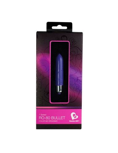 Rocks-Off RO-80mm Bala Vibradora Colour Changin 7 Funciones | Vibrador Impermeable Edición Limitada - Kiwiku