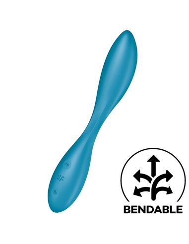 Satisfyer G-Spot Flex 1 Multi-Vibrador Flexible Petrol | Kiwiku - Placer Intenso Punto G