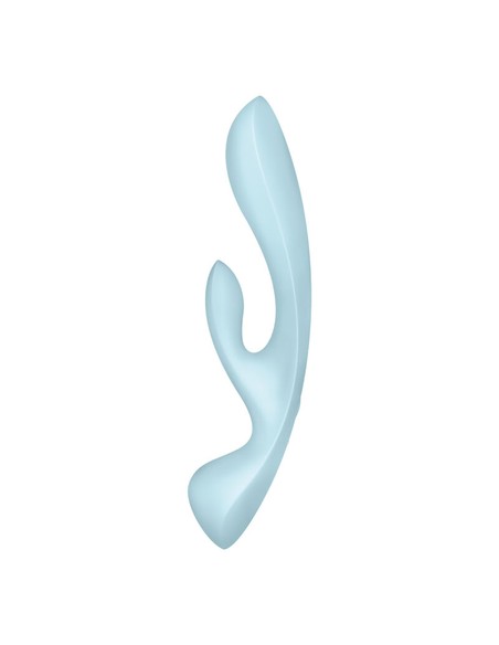 satisfyer_triple_oh!_multi-vibrador_azul_para_estimulación_g_y_clítoris