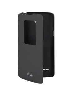 LG G030510B1 - Funda con tapa y ventana para LG L80, negra CCF-510.AGEUBK kiwiku.com