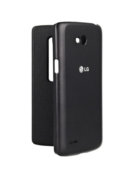 LG G030510B1 - Funda con tapa y ventana para LG L80, negra CCF-510.AGEUBK kiwiku.com