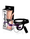 Harness Attraction Rodney Doble Penetración Vibrador Arnés 18 Cm Diámetro 3.5 Cm para Parejas