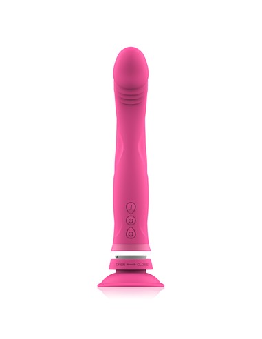 INTENSE FUN Michelangelo Vibrador Silicona Rosa 11cm | Juguetes Sexuales Kiwiku