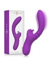Intense Fun Intense Harry Vibrador Flexible Con Lengua Morado para Estimulación Clitoriana