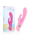 Intense Fun Hilari Vibrador Rabbit Rosa de Silicona Luxe Flexible 18.9 Cm