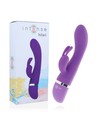 Intense Fun Hilari Vibrador Rabbit Lila Silicona Luxe Flexible 18.9 Cm