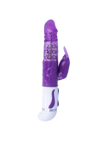 INTENSE FUN Guppy Vibrador Rotador Lila | 12 Modos Vibración | Kiwiku