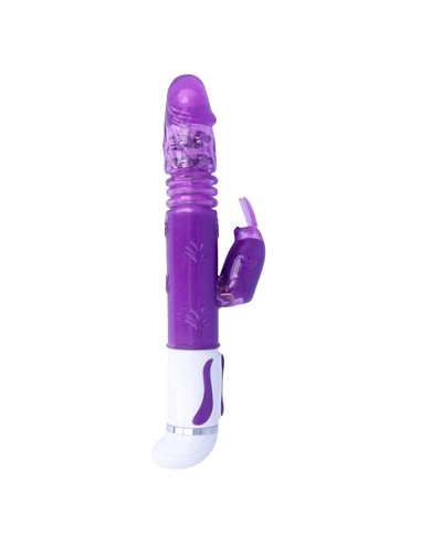 INTENSE FUN Estuard Vibrador Rotador Up  Down Lila | Kiwiku - Juguetes Sexuales Ergonómicos