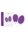 Intense Couples Toys Jan Huevo Vibrador Con Control Remoto Lila 10 Modos de Vibración Recargable