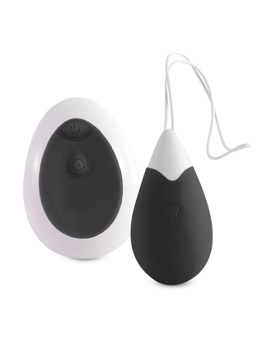 Intense Jan Huevo Vibrador Control Remoto Negro | INTENSE COUPLES TOYS | Kiwiku