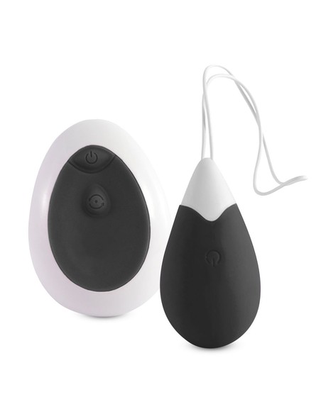 Intense Jan Huevo Vibrador Control Remoto Negro | INTENSE COUPLES TOYS | Kiwiku