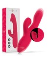Intense Fun Dua Vibrador Multifunción Recargable Up & Down Con Lengua Rojo 24 Cm