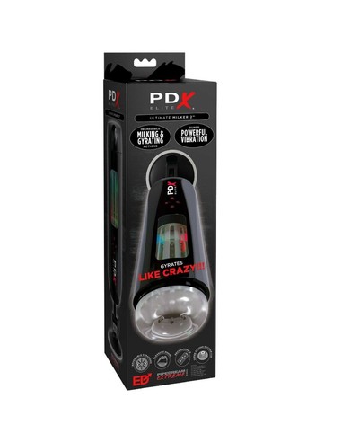 PDX ELITE Ultimate Milker 2 Masturbador Giratorio Vibrador | Kiwiku