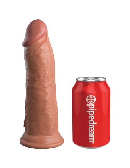 king_cock_elite_dildo_realista_vibrador_de_silicona_20.3_cm_caramelo_0000000000000_oferta