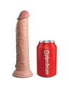 King Cock Elite Dildo Realista Vibrador de Silicona Con Control Remoto 23 Cm