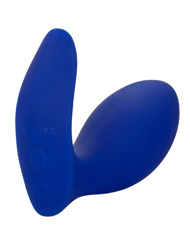 CALEXOTICS Admiral Rimming Vibrador Próstata Azul | Estimulador Recargable Impermeable Kiwiku