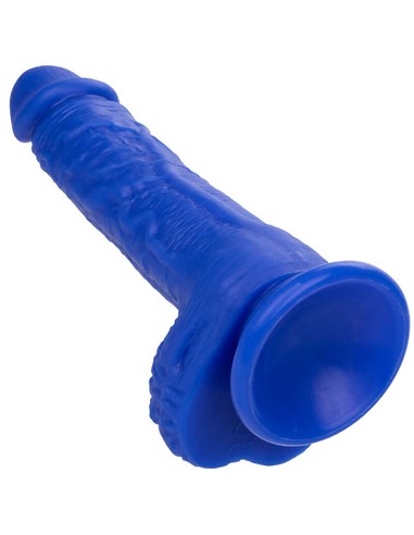CALEXOTICS Admiral Sailor Dildo Vibrador Realista Azul 7" | Kiwiku