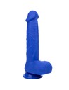 Calexotics Admiral Captain Dildo Realista Vibrador Azul 18.5 Cm Con 10 Funciones de Vibración