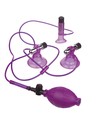 Fetish Fantasy Series Triple Succionador Vibrador para Clítoris y Pezones Con Bomba de Succión