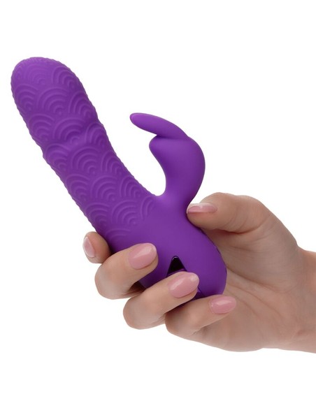 calexotics_manhattan_beach_marvel_vibrador_rabbit_morado_con_empuje_dual