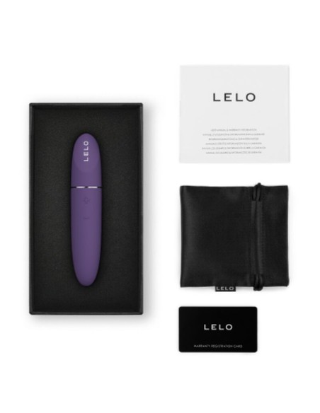 LELO MIA 3 Vibrador Personal Morado Compacto | Placer Discreto en Kiwiku