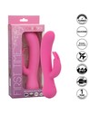 Calexotics First Time Vibrador Rabbit Recargable Rosa - Doble Estimulación 21 Cm Impermeable