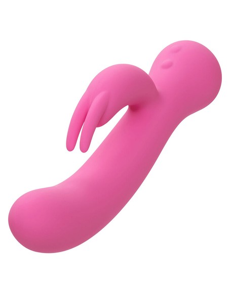 calexotics_first_time_vibrador_rabbit_recargable_rosa_-_doble_estimulación_21_cm_impermeable_0000000000000_barato