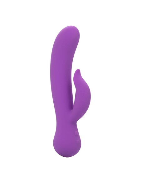 calexotics_first_time_rechargeable_pleaser_vibrador_estimulador_dual_morado_10_cm_0000000000000_promocion