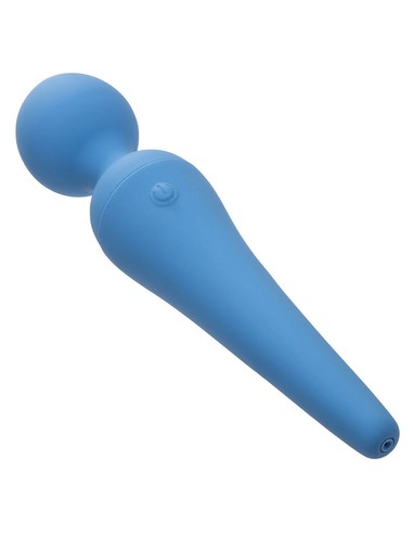 CALEXOTICS Couture Kit Vibrador Wand 10 Vibraciones Azul | Kiwiku