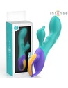 Intense Fun Fred Vibrador Recargable Rabbit Azul Estimulacion Dual