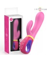 Intense Fun Daphne Vibrador Rabbit Rosa Con Estimulación Dual y Vibraciones Ajustables