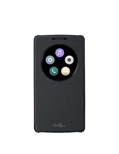 LG L70, L Fino funda LG Quick Circle negra CCF-550.AGEUBK kiwiku.com