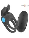 Intense Couples Toys Sam Anillo Doble Vibrador para Pene Con 10 Modos de Vibración Negro