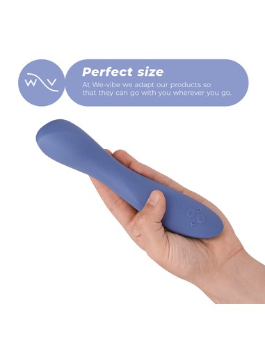 We-Vibe Rave 2 Vibrador Punto G Azul | Ergonómico Recargable | Kiwiku