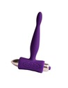 Rocks-off Petite Sensations Teazer Plug Anal Vibrador Morado para Principiantes, 100 mm Insertable, 7 Modos de Vibración