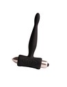 Rocks-off Petite Sensations Teazer Plug Anal Vibrador Negro para Principiantes, 100 mm Insertable, 7 Modos de Vibración