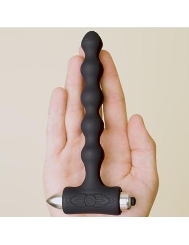 rocks-off_petite_sensations_pearls_plug_anal_vibrador_negro_17_cm_para_principiantes_0000000000000_promocion