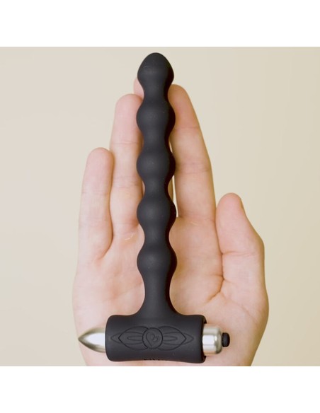 rocks-off_petite_sensations_pearls_plug_anal_vibrador_negro_17_cm_para_principiantes_0000000000000_promocion