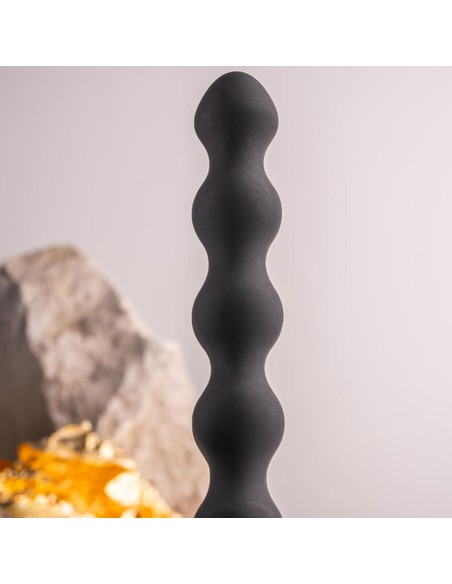 rocks-off_petite_sensations_pearls_plug_anal_vibrador_negro_17_cm_para_principiantes_0000000000000_barato