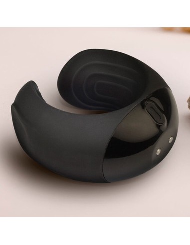Rocks-Off Echo Masturbador Vibrador Negro Ergonómico | 10 Funciones | Kiwiku