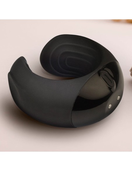 Rocks-Off Echo Masturbador Vibrador Negro Ergonómico | 10 Funciones | Kiwiku