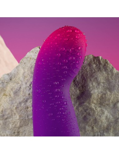 Vibrador G-Spot Rocks-Off Glow Girl Vibe Morado | Kiwiku - Placer Discreto e Intenso
