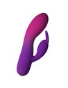 Rocks-off Glo-girl Rabbit Vibrador Tipo Conejo Morado Con Doble Motor y 10 Modos de Vibración
