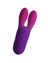 Rocks-off Glo-girl Bunny Vibrador Flexible Tipo Conejo Morado Con 10 Modos de Vibración