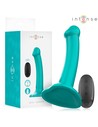 Intense Fun Katie Vibrador Con Ventosa 10 Modos de Vibración Azul Oscuro Control Remoto 16 Cm