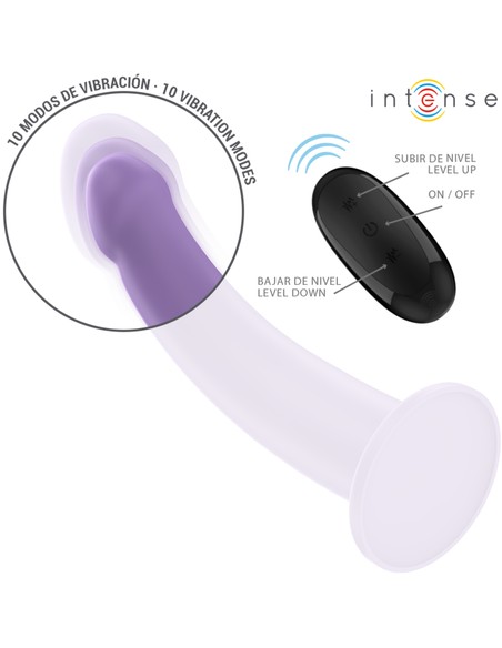 intense_fun_eddie_vibrador_17.5_cm_10_modos_de_vibración_morado_con_control_remoto_8435565953287_barato